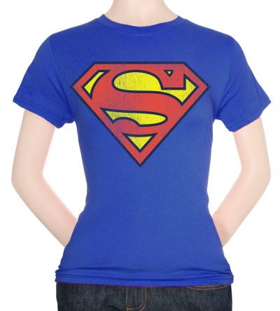 Camiseta do Superman Feminina e Masculina